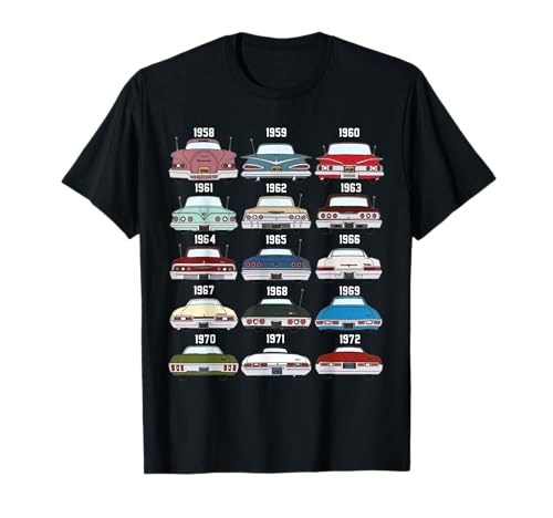 1958 59 60 61 62 63 64 65 66 67 68 69 70 71 72 Impala ss T-Shirt