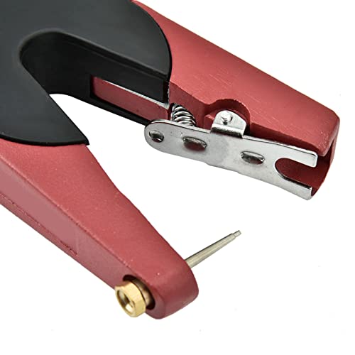 YOUTHINK Pinza per Marcatura Auricolare per Bovini per Suini, Rossa
