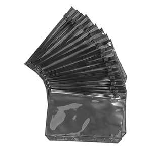 Gadpiparty 20 Stück A6 Reißverschlusstasche