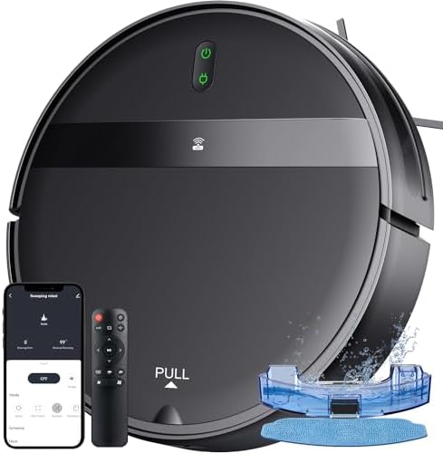 Robot Vacuum and Mop Combo with Smart 3D Avoidance | 2 in 1 Moppi...