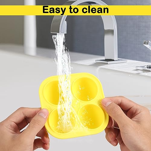 Treat Molds for Dogs Silicone Reusable Treat Molds for Freezing Dog Treat Tray Dishwasher Safe Treat Tray Mold Compatible with Woof Pupsicle Pet Dog Toys - Image 4