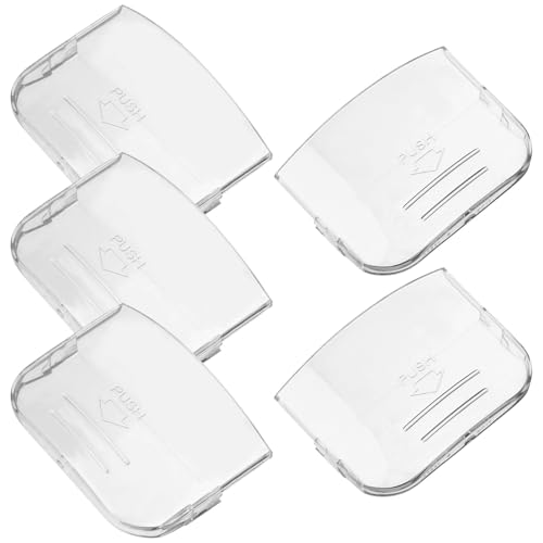 Veemoon 5pcs Plastic Condensation Collector Cups Anti-Scald Even Heat Dissipation Thickened Material Rounded Edges Kitchen Rice Cooker Replacement Parts