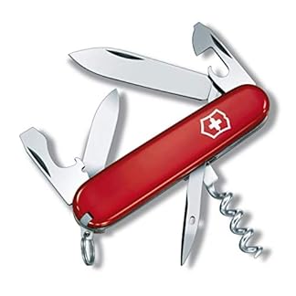 Victorinox spartan swiss army pocket knife medium multi tool 12 functions blade bottle opener red