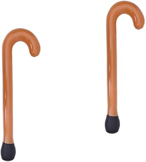 NOLITOY Blow Up Stick 2pcs Inflatable Toy Inflatable Walker Inflatable Costume Blow up Walking Stick Blow up Blow Up Toy
