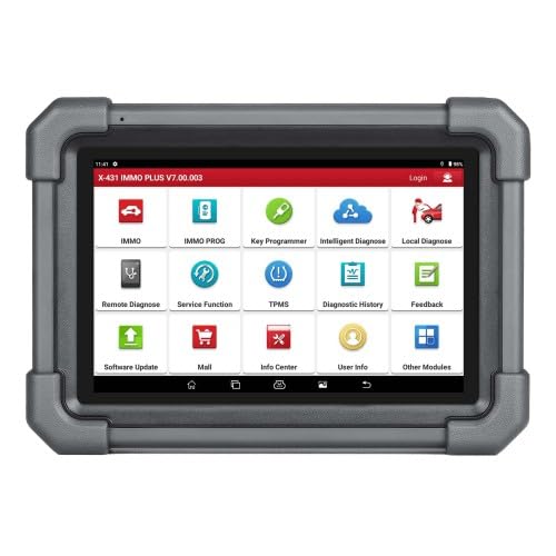 Programator kluczy z pełną obsługą, kodowanie ECU, kompletna diagnostyka, ponad 39 funkcji, dwukierunkowe sterowanie dla kompleksowego zarządzania pojazdami