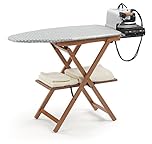 Arredamenti Italia 622 Astir - Tavolo da Stiro, 135 x 87 x 45 cm, Ciliegio