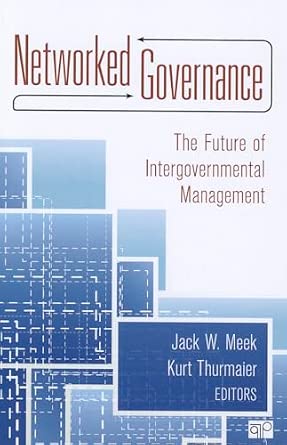 Networked Governance: The Future of Intergovernmental Management-Wow! eBook