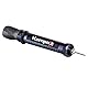 Kempa Kompakte Zwei-Wege-Ballpumpe für Handball, Fußball, Basketball etc., Luftpumpe mit Dual Action, Doppelhub-Pumpe, inkl. Ventil-Nadel, 200180001, Schwarz