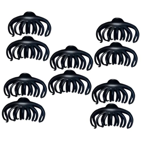 Barrettes à cheveux motif tortue en acétate de cellulose de prestige
