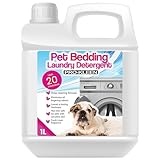 Pro-Kleen Pet Bedding Laundry Washing Detergent - Fresh Linen (1L) - Non-bio, Safe for Dogs with Sensitive Skin, Leaves a Lasting Freshness & Eliminates All Odours