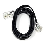 Vieradrig belegtes flaches Kabel.