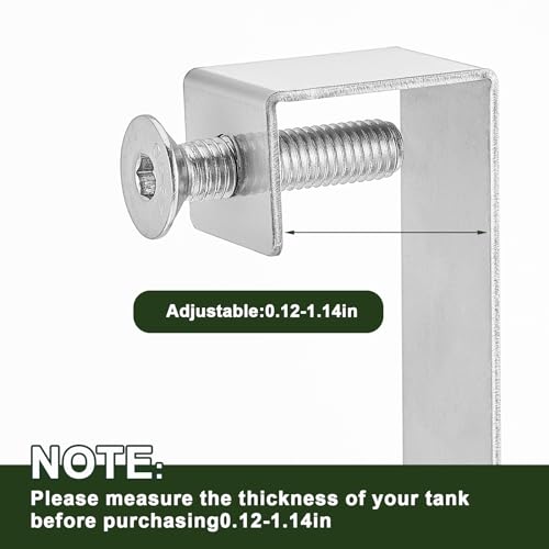 FoldTier 8" x 11.5" Hanging Turtle Basking Platform for 20-40 Gallon Tank Stainless Steel Hanging Turtle Ramps, Aquatic Reptile Ramp Dock, Terrace, Tank Accessories - Thumbnail 3