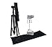 Tetra-Teknica EMS-04 Portable Folding Sheet Music Stand with Carry Bag, Color Black