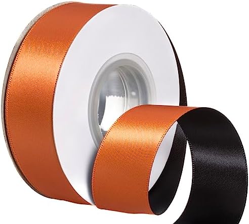 Amazon.com: ATRBB 20 Yards 1 Inch Double-face Two-Color Christmas ...