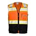 ML Kishigo MLK-1516-L Black Series Vest; Color- Orange; Size- L