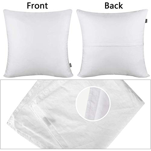 Thmyo 43224-11842 4-Pack 100% Cotton Comfortable Solid Decorative Throw Pillow Case, Square Cushion Cover Pillowcase Sublimation Blank Pillow Covers Valentines Day Diy Throw Pillowcase thumb #6