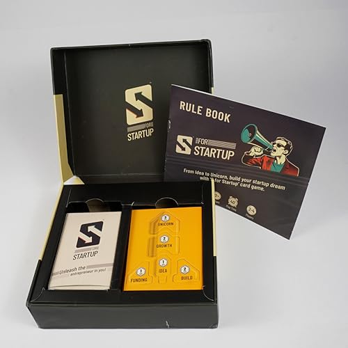 Image of Start Up Theme Card Game - Light Business Strategy for Kids, Teens & Adults, Perfect for Family Game Nights, Educational Gifts for Boys & Girls Ages 12 & Up