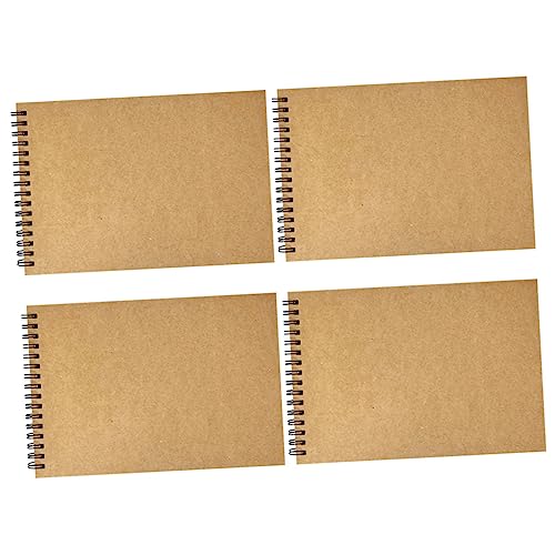 Cahiers spiralés de prise de notes Gadpiparty Lot de 4 blocs pour organisation et objectifs