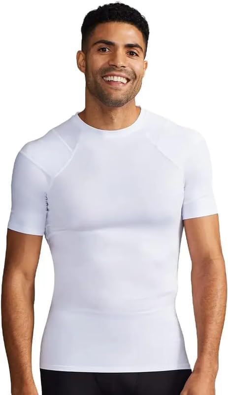 Powered by Tommie Copper Prograde Men’s Base Layer Shoulder Support Short Sleeve Shirt