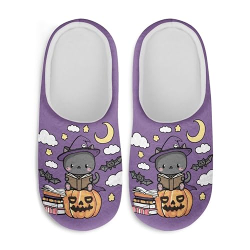 Slippers for Women Indoor Soft Cotton Slippers Closed Toe 6.5-11.52