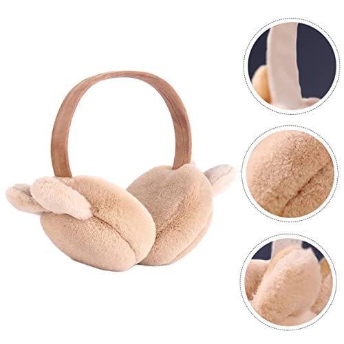 Comfortable Bunny Ears Earmuff for Cute Foldable Winter Ear Warmers for Outdoor Activities Durable Ear Muffs for Studying Shopping Skiing and More3