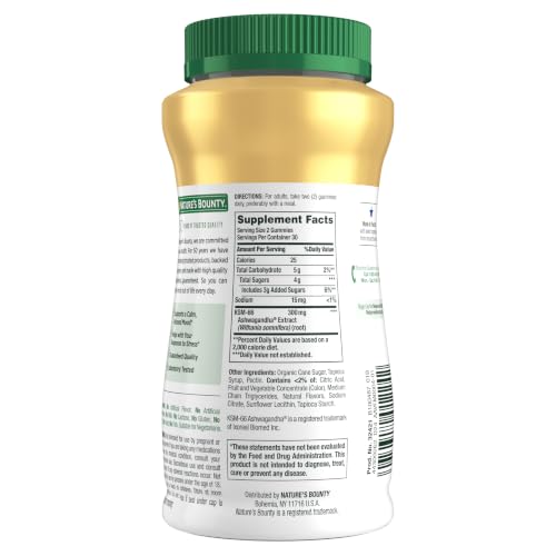 Nature's Bounty Ashwagandha KSM-66 Gummies