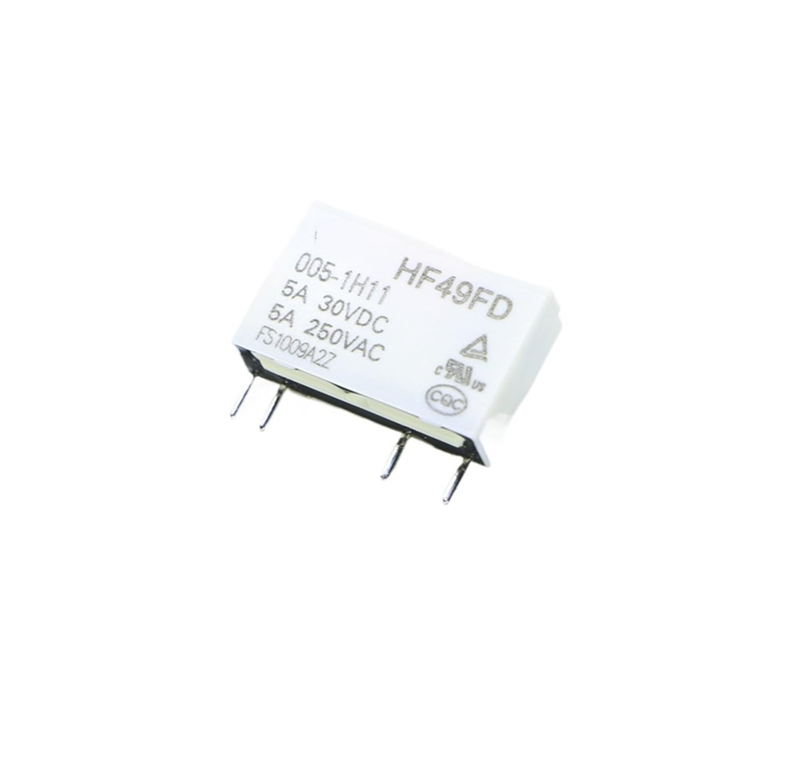 Microrelé subminiatura HF49FD interruptor electromecánico de 4 pines 6