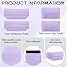 Threlaco Crutches Padding Universal Crutch Pads for Armpits and Hand Cushion Soft Fluffy Covers Accessories Sets for Underarm Armpits and Handles (Purple)