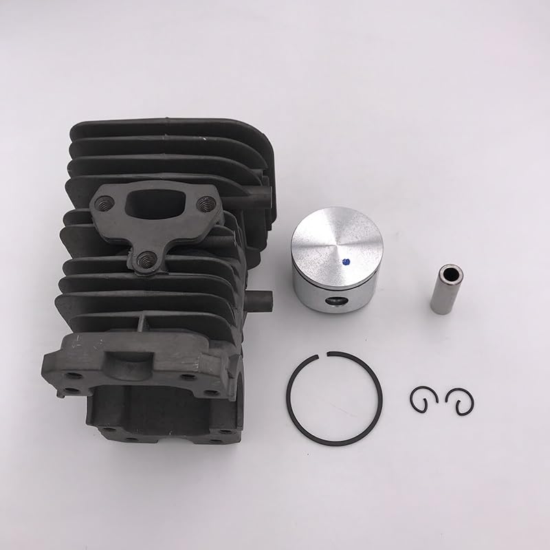 Części ogrodowe 38mm i 40mm pierścień tłokowy cylindra zestaw do silnika pasuje do Husqvarna 141 142 136 137 dla Jonsered 2040 CS2040 części silnika piły łańcuchowej Części ogrodowe (Color : HUS142 4