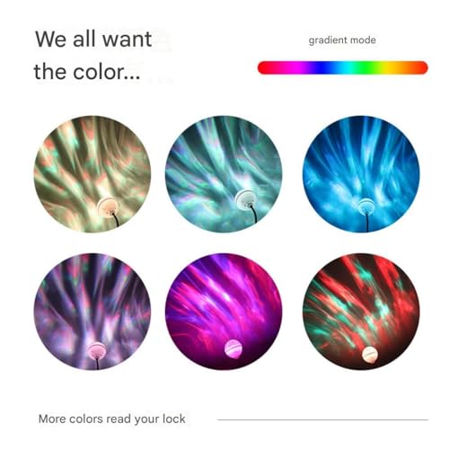 Image of One94Store RGB Rotating LED Lamp | Plug-in Powered Full-Color Aurora Projector Light for Bedroom, Living Room, Kids Room, Party, Diwali & Festive Decoration | Energy-Saving Decorative Night Lamp