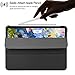 Ztotop Case for iPad Pro 11 Inch 2018 1st Generation iPad Air 4th Gen 10.9'' 2020 Lightweight Trifold Stand Cover with Rugged Translucent Back, Black