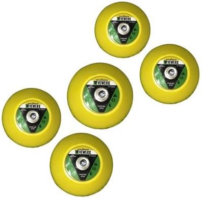 5 x 3" 75mm Hook Loop Sanding Polishing Backing Pad M6 Thread for Air Sander