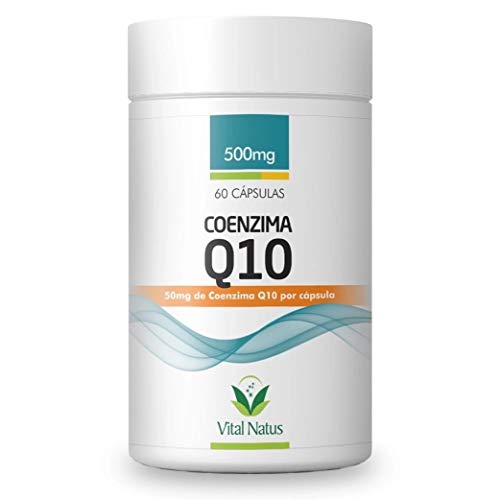 Coenzima Q10 (Ubiquinona) - 60 Cáps. - 500mg - Vital Natus