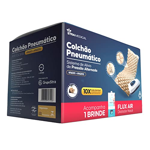 Colchão Pneumático Stra Medical Hf6001 + Hf62012-110V