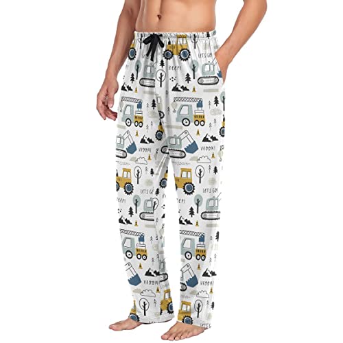 Bolaz Men's Pajama Pants Lounge Pants Sleepwear Cheeteh Leopard Print with Pockets4