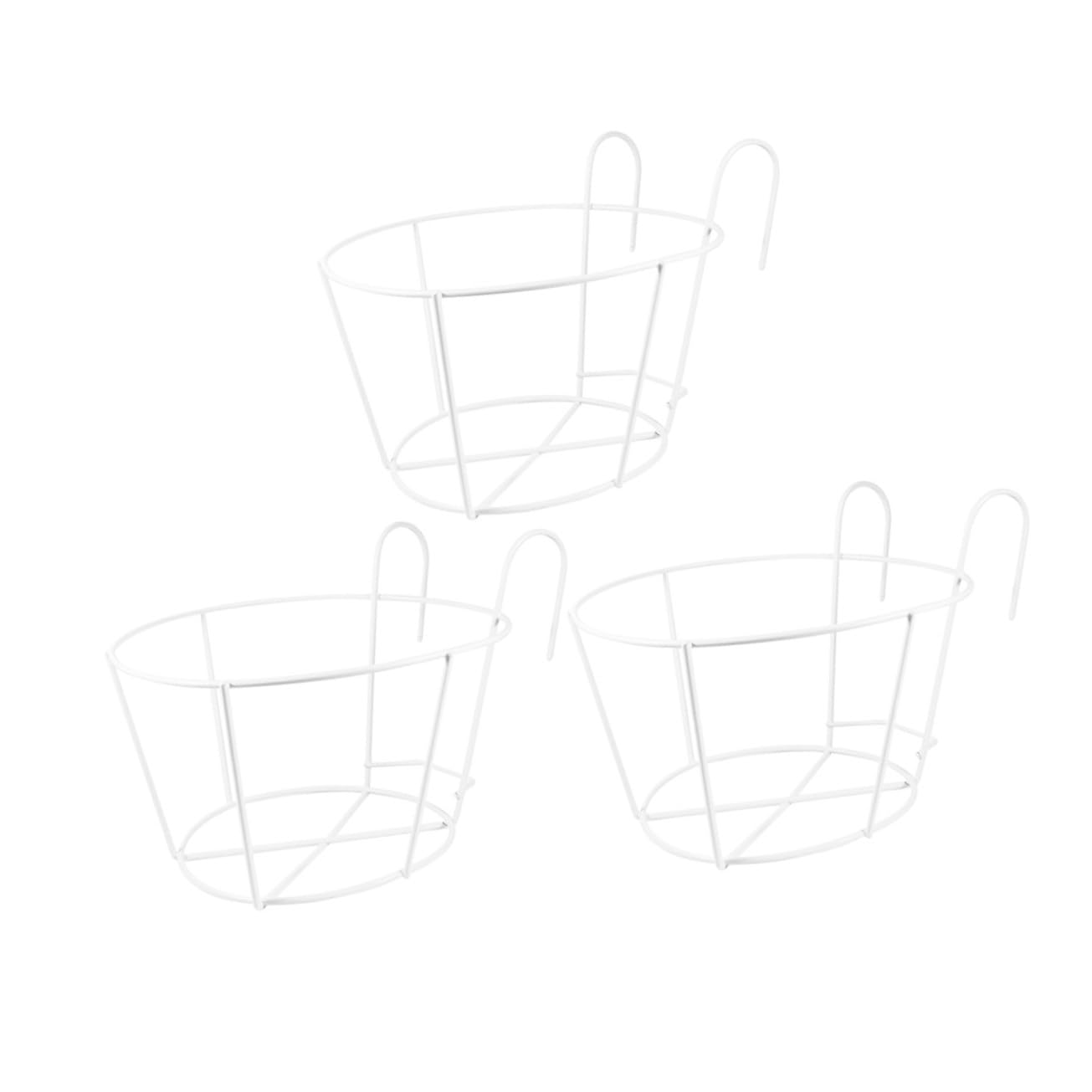 Support pour pot de fleurs robuste et panier pour plante de jardinière suspendue