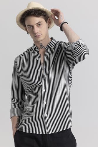 Image of SNITCH Stripehaven Green Stripe Shirt
