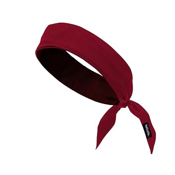 Hairbrella Adjustable Satin-Lined Headband Cranberry