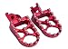 Hopider CNC Wide Foot Pegs MX for Honda CR125/250 02-07, CRF150R 07-19, CRF250R 04-19, CRF250X 04-19, CRF450R 02-19, CRF450RX 17-19, CRF450X 05-19 CRF250L/M 12-18, CRF250RALLY 17-18,Red