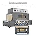 TECHTONGDA Heat Shrink Wrapping Machine Thermal Shrink Packaging, Chain Conveyor 22LB Max Load, 220V 5500W Commercial & Industrial Use
