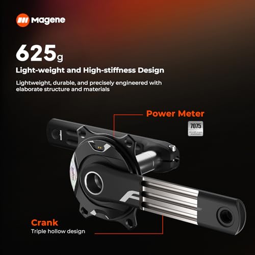 Magene Capteur de Puissance PES P515 Idéal pour Progresser en Cyclisme sur Route
