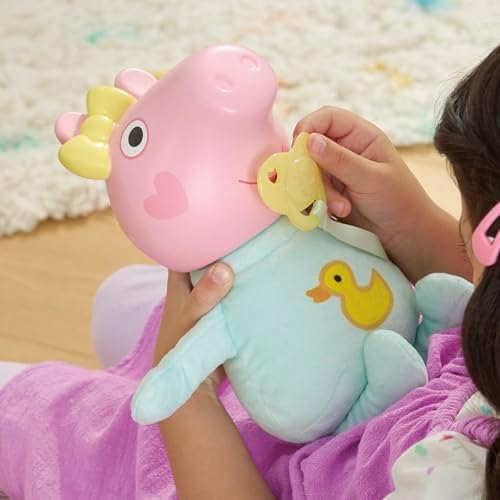 Peppa Pig Oinks ve Snuggles Evie Aksesuarlı İnteraktif Oyuncak Bebek, 20'den Fazla Ses, 3 Yaş ve Üzeri Kız ve Erkek Çocuklar için Pelüş Oyuncaklar - Görsel 6