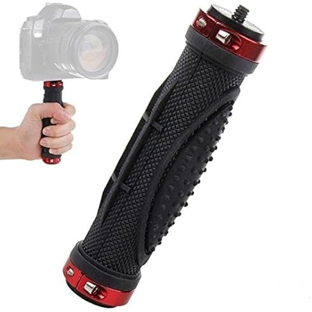 Amazon ラバー ハンドグリップ カメラ ボトム グリップ 手ブレ 対策 デジカメ 一眼レフ ミラーレス コンデジ ウェアラブルカメラ ビデオカメラ 撮影補助 3 8 1 4 径 変換 ネジ セット Dhana Style ダナスタイル 三脚 一脚用ネジアダプター