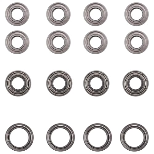 RC �J�[ �A�N�Z�T���[ For Tamiya For TT-02 For TT-02D 1/10 RC�J�[�A�b�v�O���[�h�p�[�c�X�y�A�����A�N�Z�T���[16�{�[���x�A�����O�L�b�g