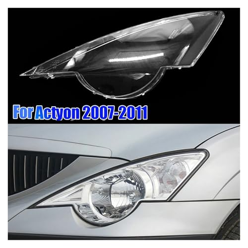 Couvercle de phare Ssangyong Actyon pour trajets de nuit sûrs