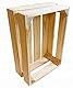 Wooden World Holzkiste - unbemalte Kiefernholz Aufbewahrungsbox DIY Medium Größe 40 x 28 x 15 cm (15 x 11 x 6 Zoll)
