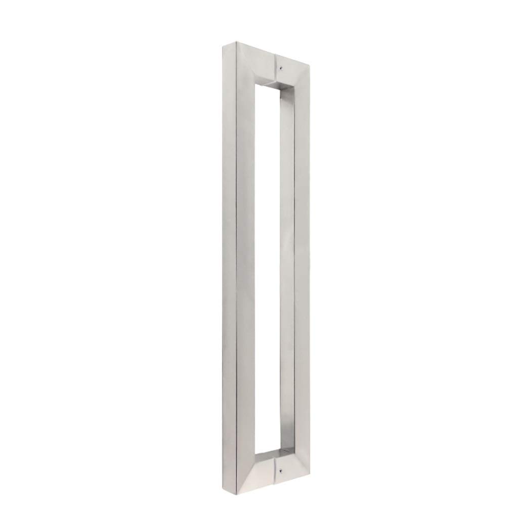 Poignée de porte carrée inox 1200x1162mm poignée de tirage push-pull double