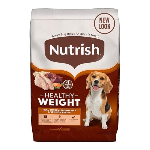 Nutrish Healthy Weight Real Turkey, Brown Rice & Venison Recipe Dry Dog Food, 13 lb. Bag, Packaging May Vary (Rachael Ray)