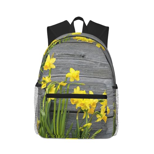Sac à dos étanche à fleurs : finis les cahiers mouillés à l'université