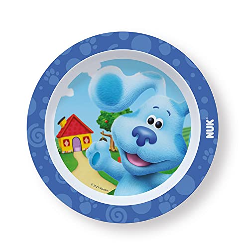 NUK Blue's Clues Kids Plate â BPA-Free Plastic Plate for Toddlers 12+ Months